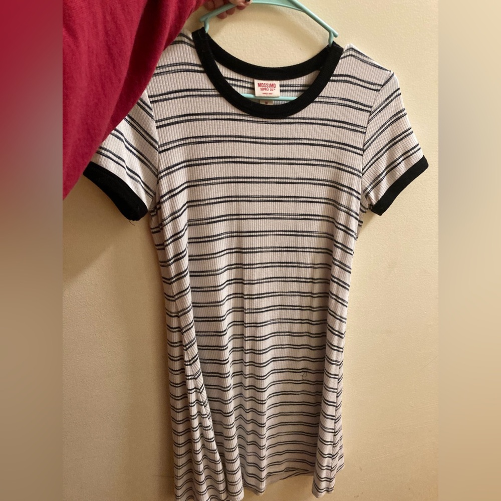 Black and White Striped Mossimo Dress